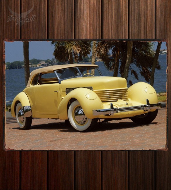 Металлическая табличка Cord 812 SC Phaeton Металлическая табличка Cord 812 SC Phaeton